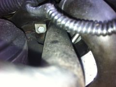 Bolt to Undo to give movement on the EGR pipe