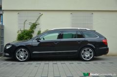 skoda superb combi lowered 30mm on eibach springs