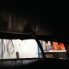 Oil change in progress