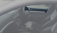 Octavia VRS drivers door card damage