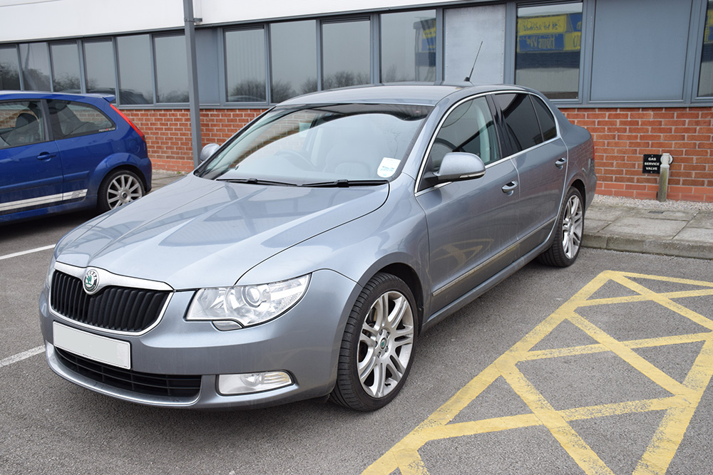 20% Tint - Skoda Superb II 2008 