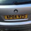 Rear badge off
