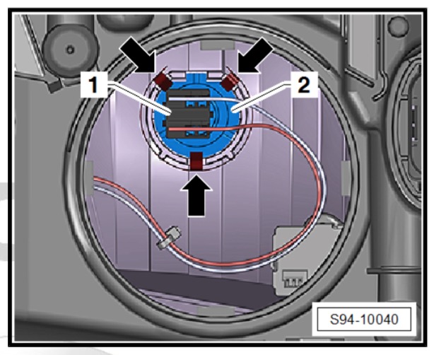 Dip beam replacement