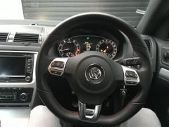 Interior GTI Wheel with R Badge