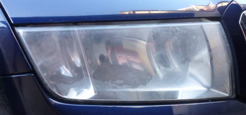 Misty headlights