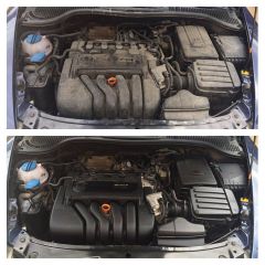 Engine bay spring cleaning