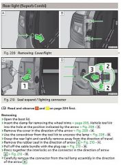 Superb II FL Rear Light Removal