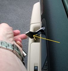 Door Handle Rubber Insert Location