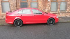RED BLACK WHEELS