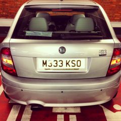 Private plate fitted today :)