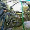 Before being cleaned