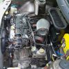 Side view of the new engine