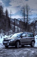 Skoda Yeti 1.2, Ghigo di Prali, Torino, Italy, December 2012