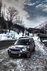 Skoda Yeti 1.2, Ghigo di Prali, Torino, Italy, December 2012