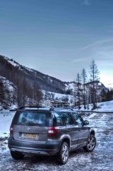 Skoda Yeti 1.2, Ghigo di Prali, Torino, Italy, December 2012
