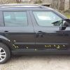 Drivers side paint defects/ zinc inclusion