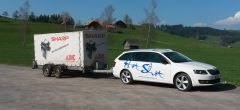 trailor towing octavia 4x4 a bit big :)