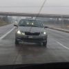 Octavia 3 facelift on a highway