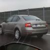 Octavia 3 facelift on a highway