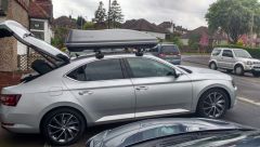 Skoda Superb Hatch L&K with Roof Box