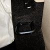Rear seat catch in combi