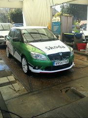 Fabia vRS s2000 - Bathtime for the little fella!!