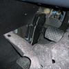 Driver's footwell 1.9l TDI (automatic transmission)