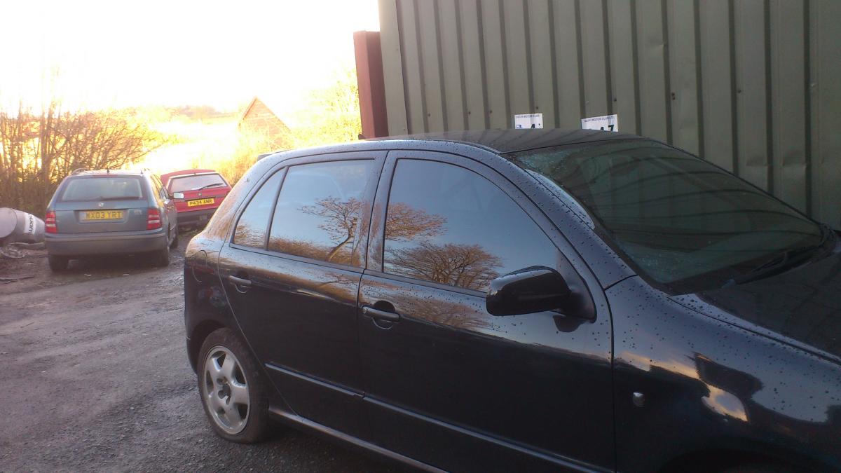 Tinted side glass from 04 fabia vrs