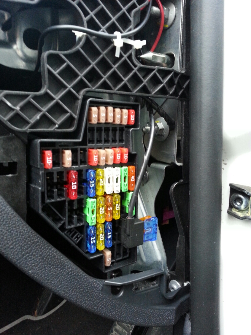 Dash Cam & 12V Multi Adaptor Hidden Install (driver storage compartment)