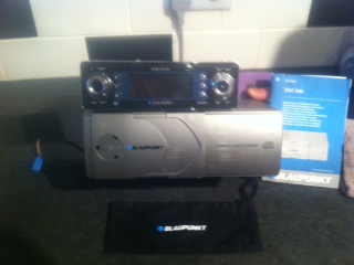 Blaupunkt Rome NAV 55E Sat nav unit with 10 disc autochanger (CDCA03)