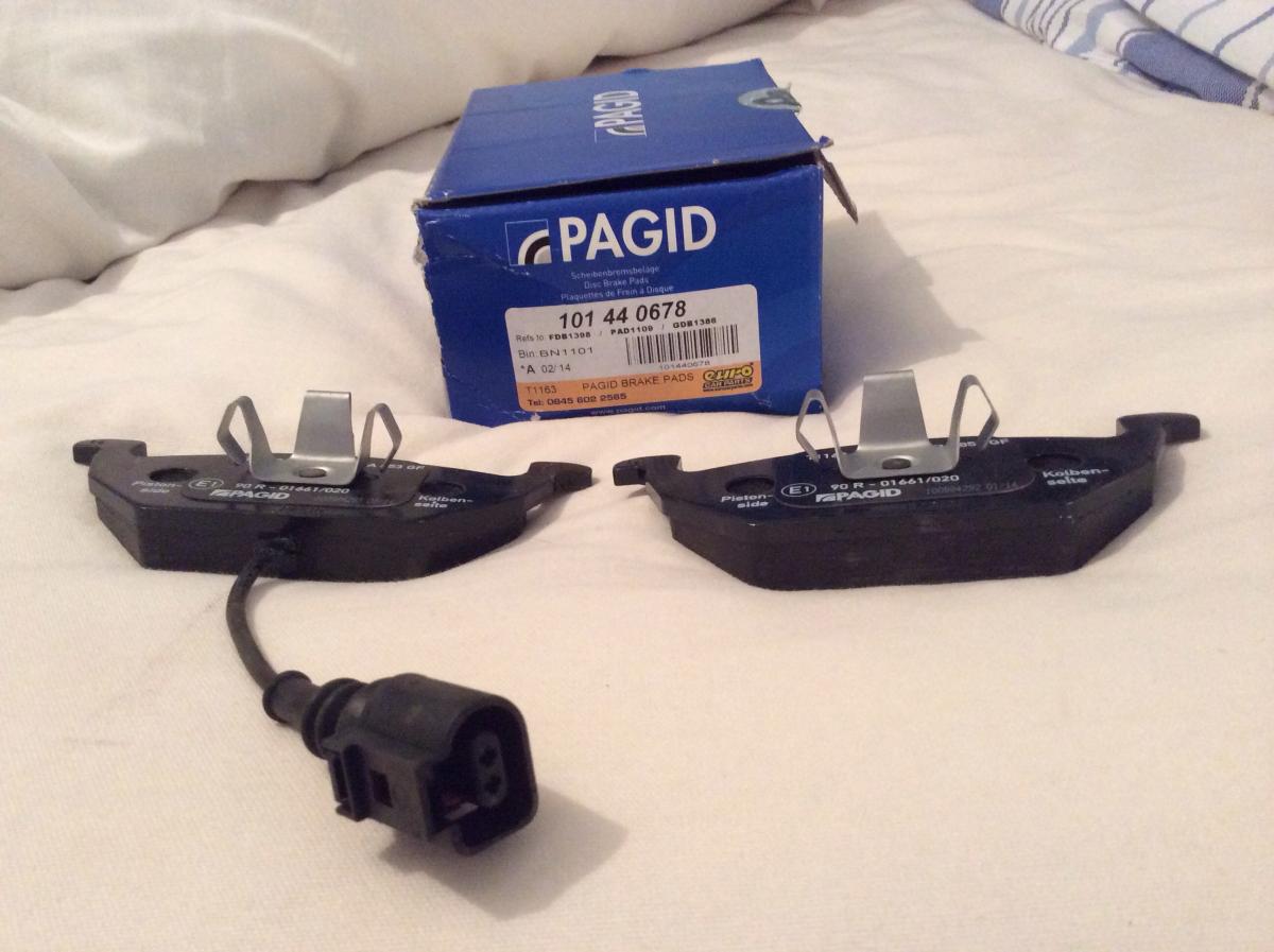 Skoda yeti brake pads Skoda Yeti BRISKODA