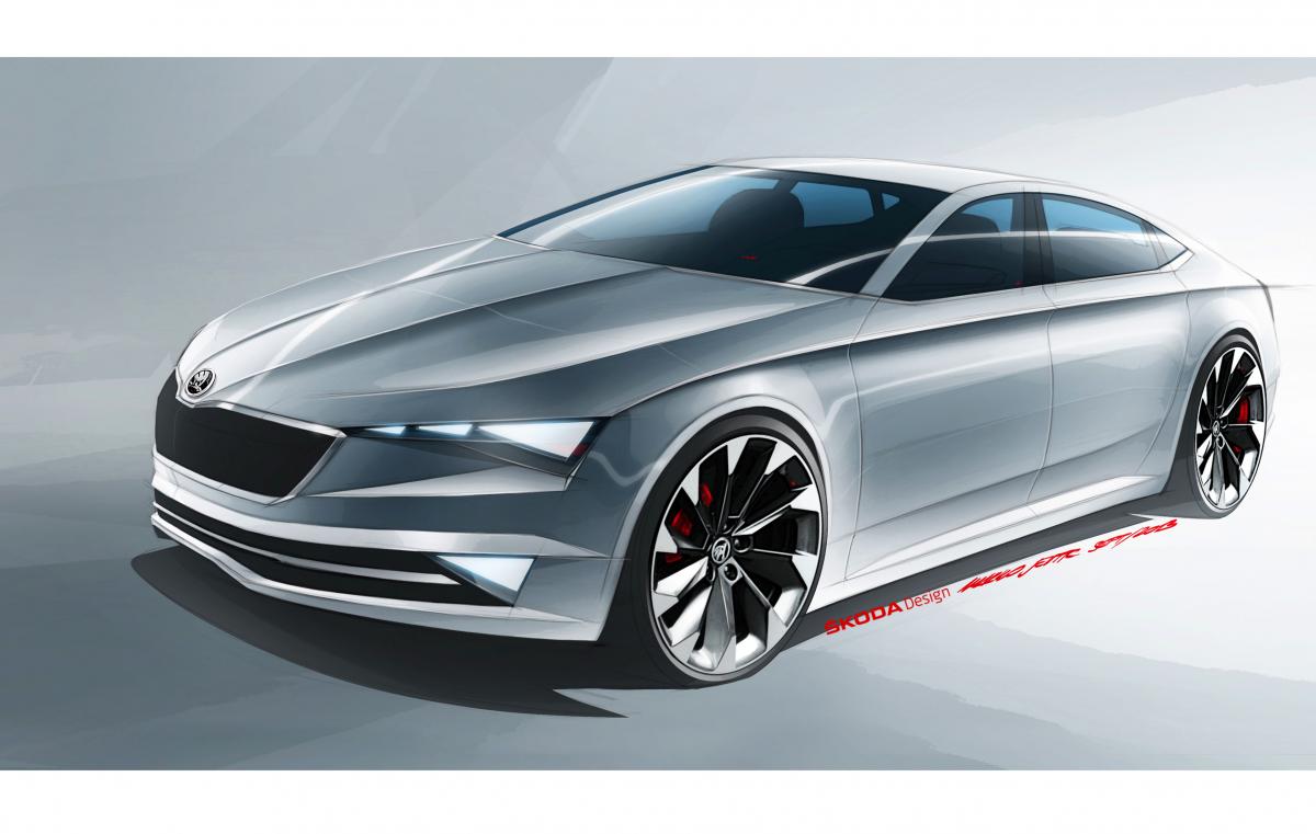 SKODA VisionC - A new design study
