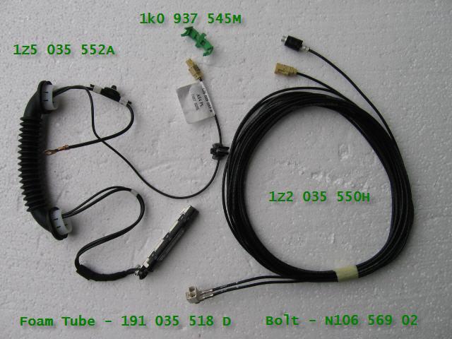 Creating second aerial from demister: Will these work?