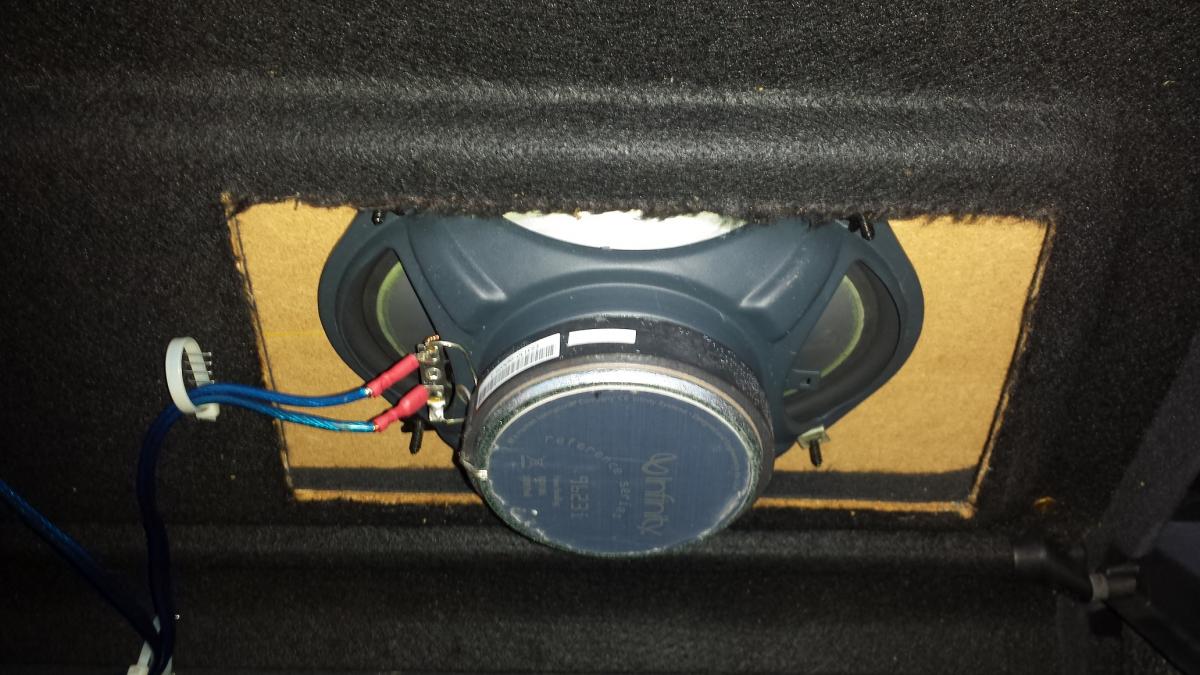6x9 speakers in the parcel shelf? Skoda Octavia Mk I BRISKODA