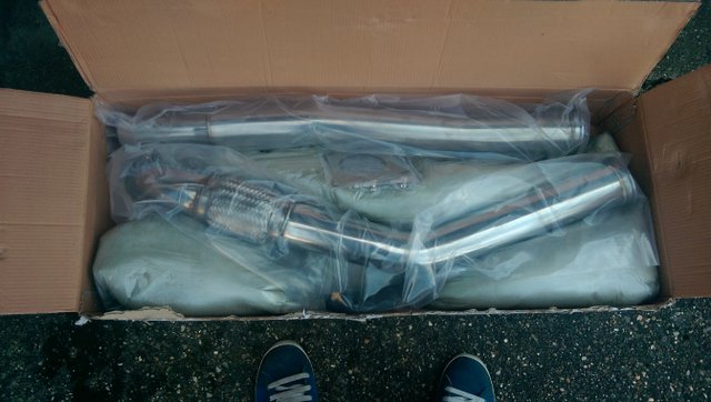 Brand New 3" DownPipe and DeCat TFSI