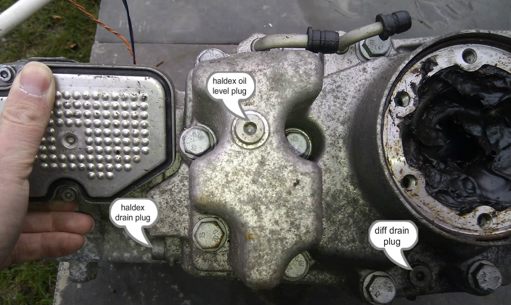 HowTo Haldex clutch oil change Skoda Octavia Mk II (2004 2013