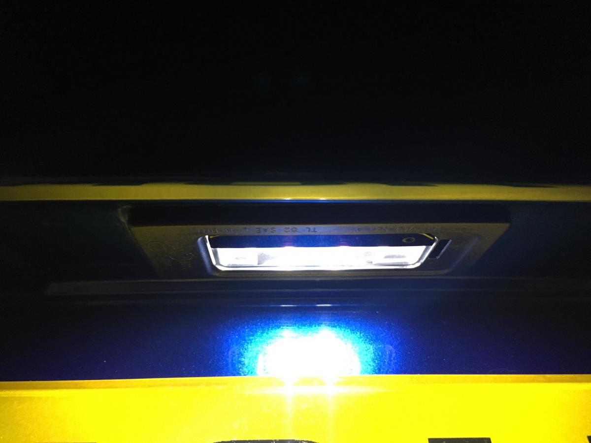 Set LED kentekenverlichting voor Skoda Octavia III/Fabia III