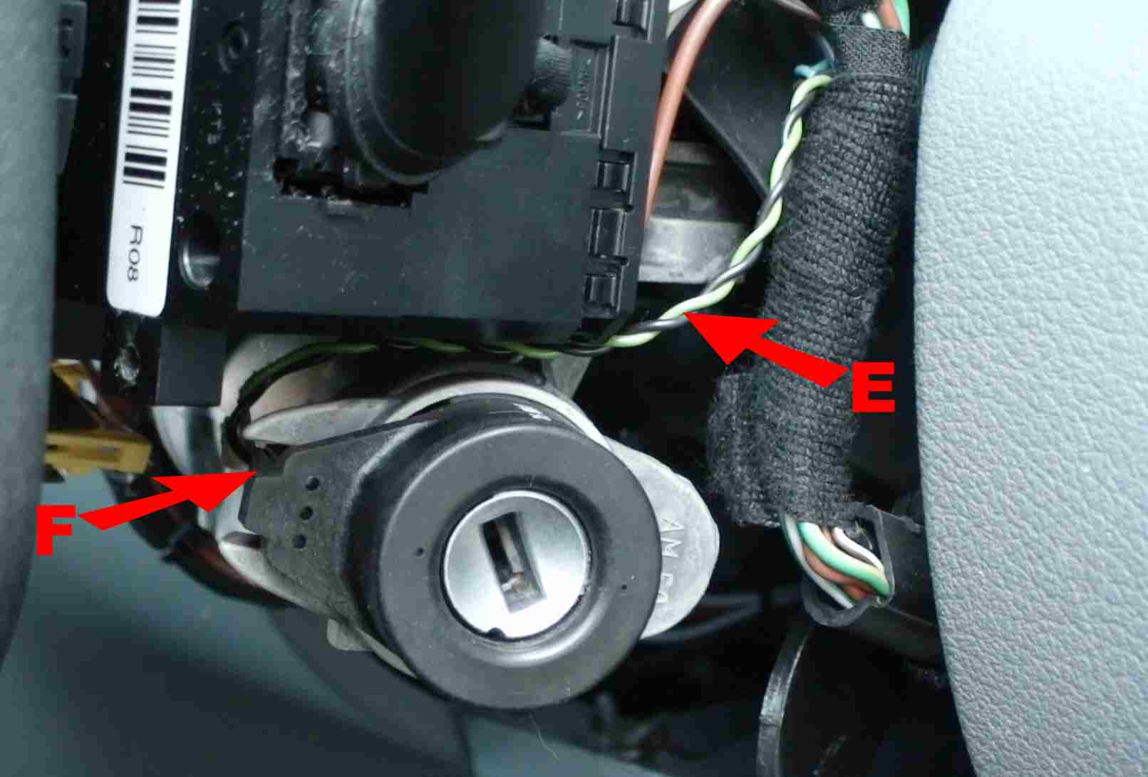 Bloody immobiliser and key - Skoda Octavia Mk I - BRISKODA wiring a coil 