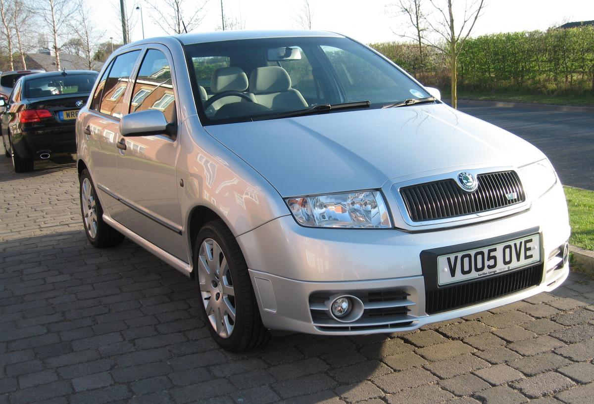 Fabia vRs 2005 silver 39500 miles 
