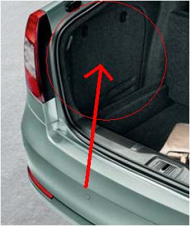 Octavia boot side-panel cover