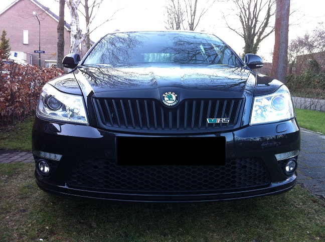 Octavia vRS Grill 2012 car