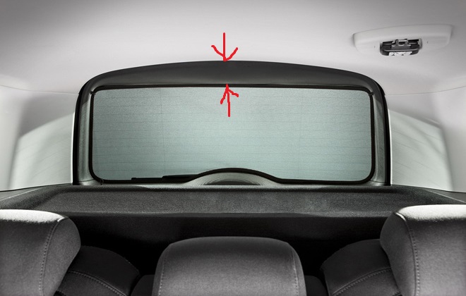 Remove panel rear door(fifth door)
