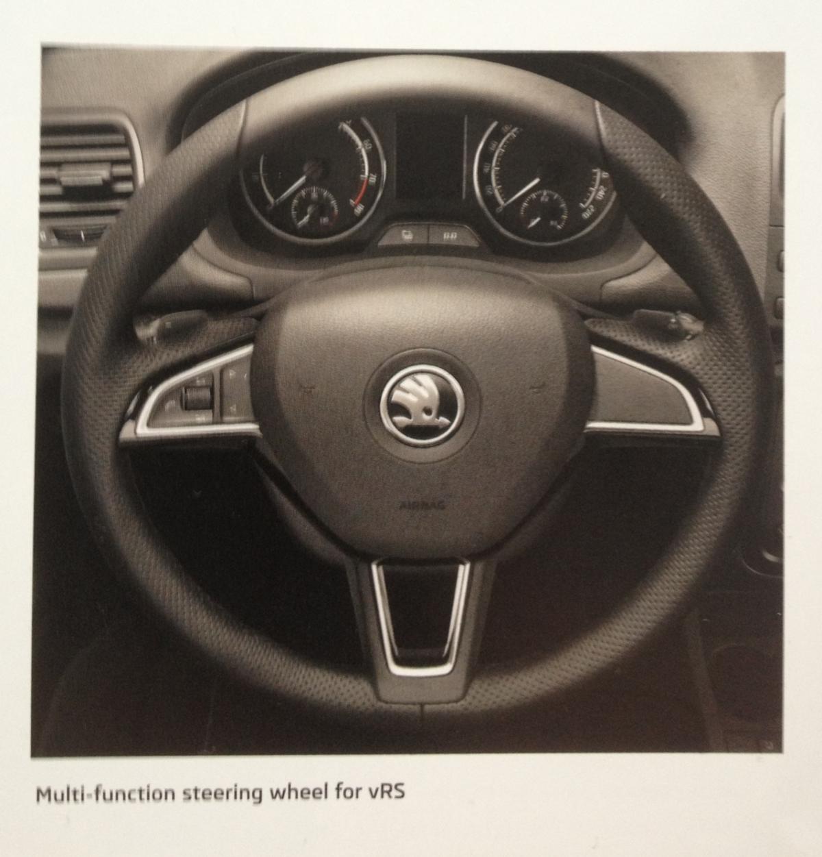 Fabia 3 spoke MFSW.