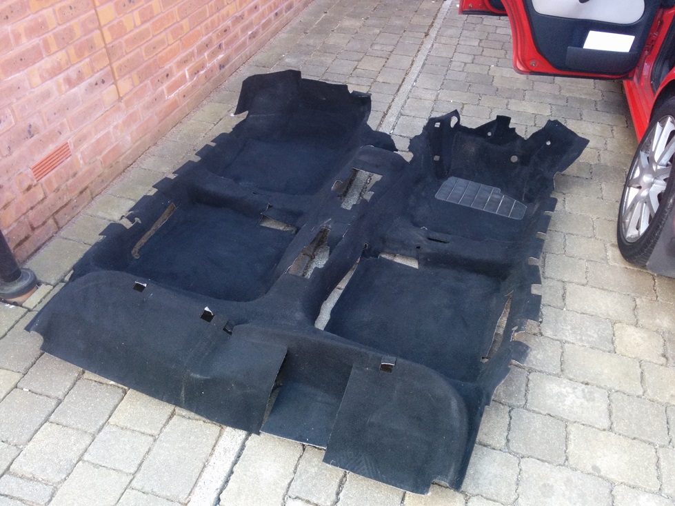 Black Carpet - From Golf but Fits MK1 Octavia