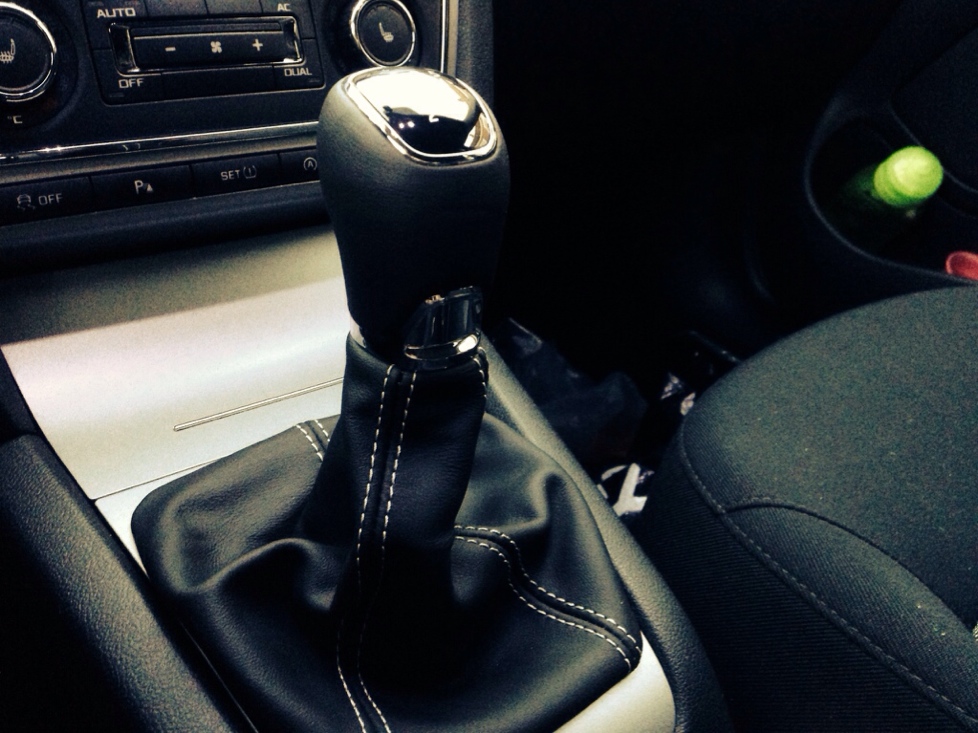 Octavia Mk3 VRS gear shifter(Knob) on VRS MK2 Skoda Octavia Mk II