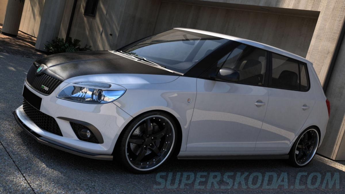 Skoda fabia 2 тюнинг