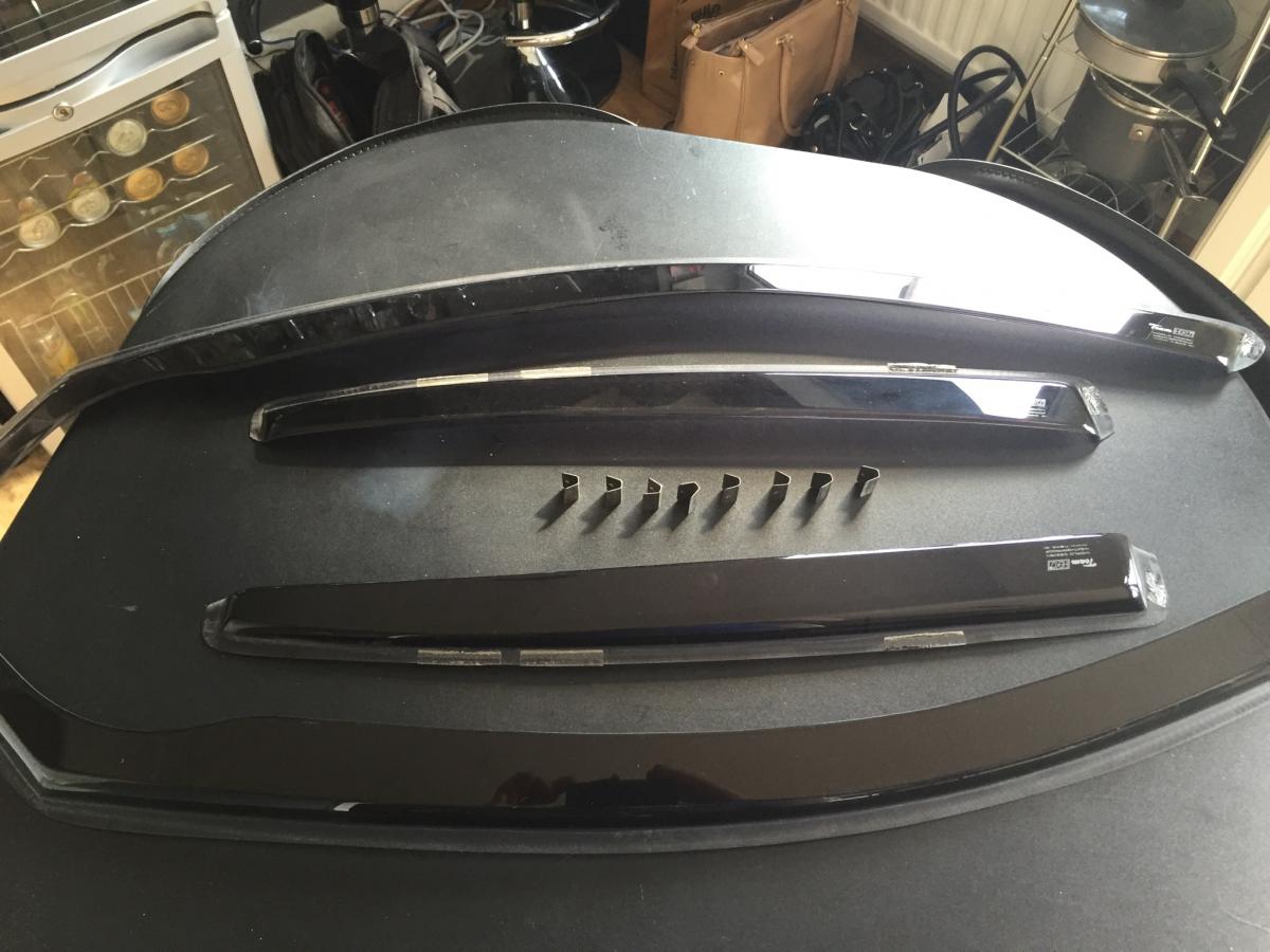 Team Heko wind deflectors Parts For Sale BRISKODA