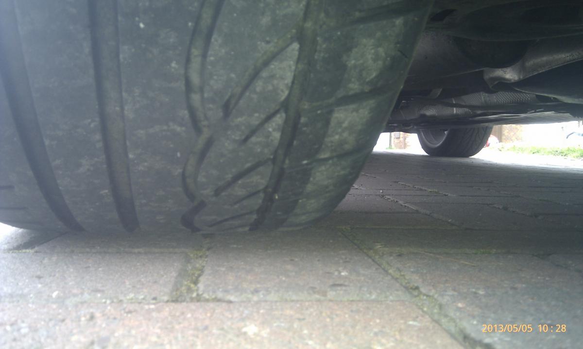 The start of 'Sawtooth' rear tyres? vRS Estate 2010 year
