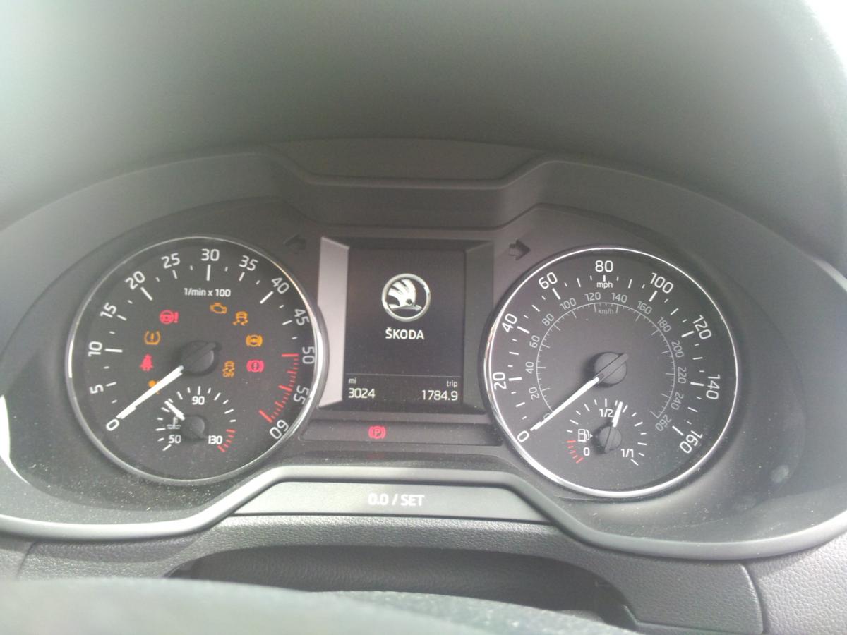 Skoda Octavia Warning Lights On Dashboard