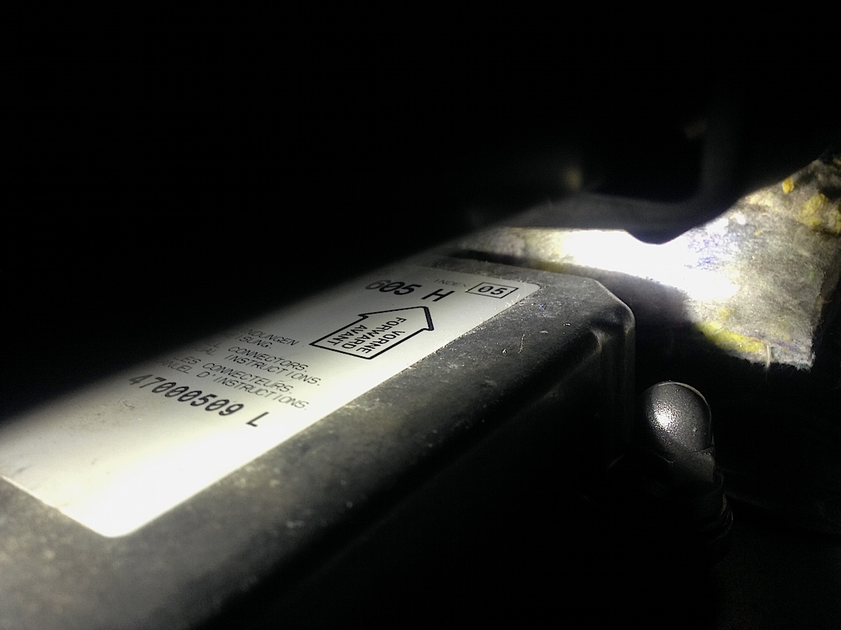 Airbag fault пассат б6